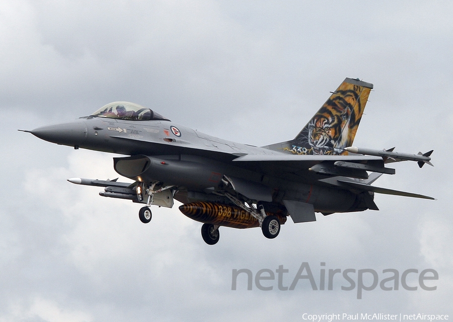 Royal Norwegian Air Force General Dynamics F-16AM Fighting Falcon (671) | Photo 17887