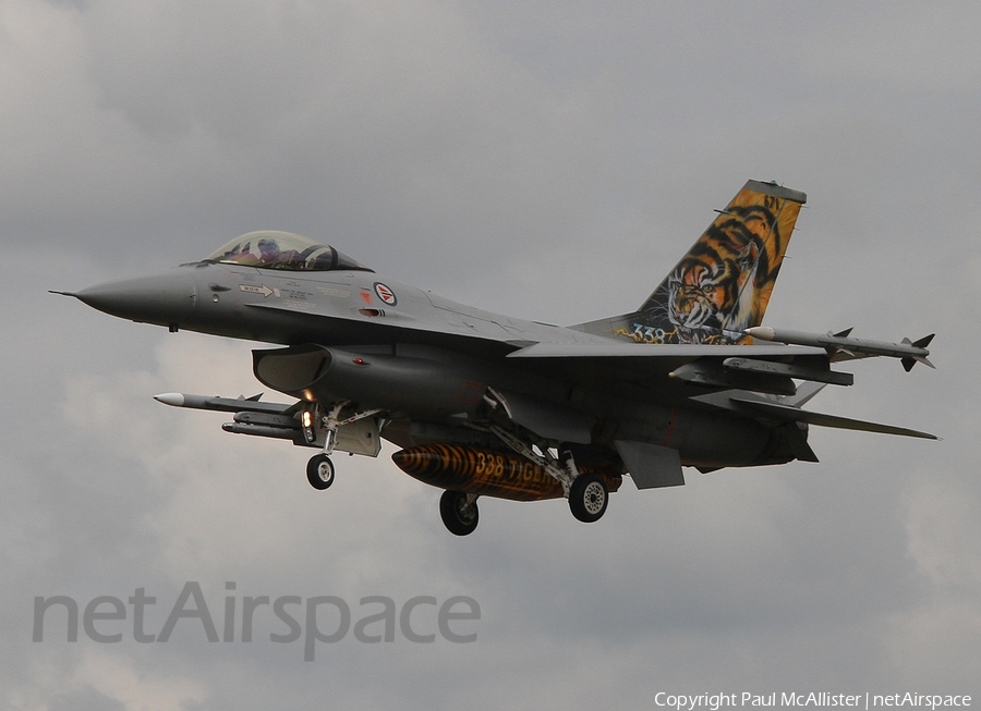 Royal Norwegian Air Force General Dynamics F-16AM Fighting Falcon (671) | Photo 53001