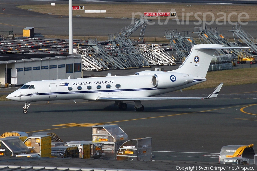 Hellenic Air Force (Polemikí Aeroporía) Gulfstream G-V (678) | Photo 145940