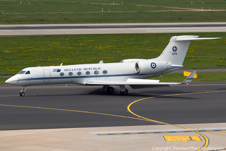 Hellenic Air Force (Polemikí Aeroporía) Gulfstream G-V (678) | Photo 106095