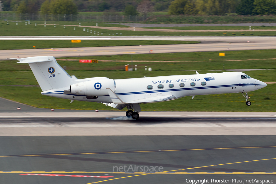 Hellenic Air Force (Polemikí Aeroporía) Gulfstream G-V (678) | Photo 106096