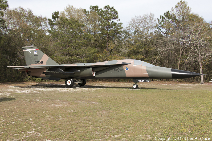 United States Air Force General Dynamics F-111E Aardvark (68-0058) | Photo 535021