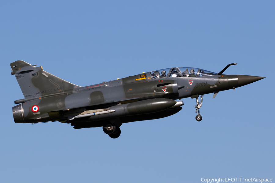 French Air Force (Armée de l’Air) Dassault Mirage 2000D (680) | Photo 309980