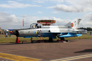 Romanian Air Force (Forțele Aeriene Române) Mikoyan-Gurevich MiG-21MF Fishbed-J (6807) at  RAF Fairford, United Kingdom