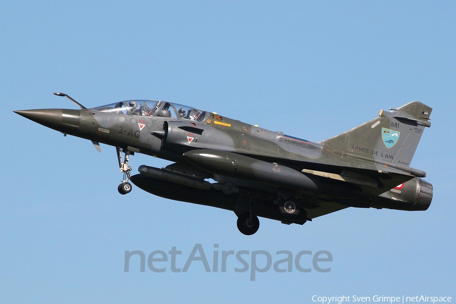 French Air Force (Armée de l’Air) Dassault Mirage 2000D (681) | Photo 240216