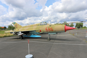 East German Air Force Mikoyan-Gurevich MiG-21MF Fishbed-J (686) at  Berlin - Gatow, Germany