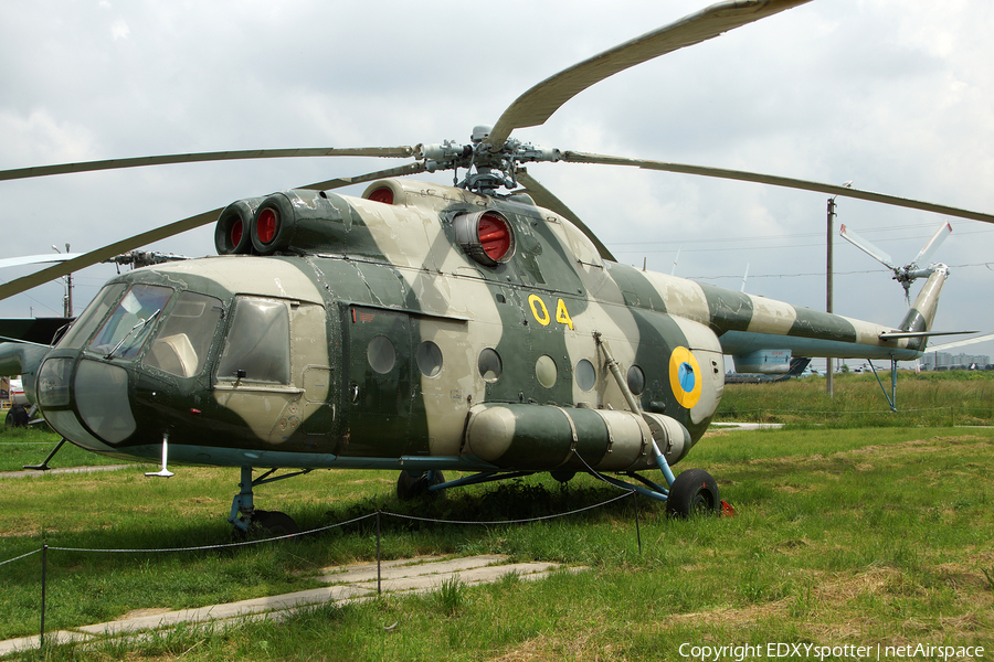 Ukrainian Air Force Mil Mi-8T Hip-C (04 YELLOW) | Photo 344696