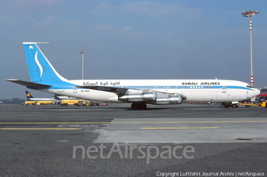 Somali Airlines Boeing 707-338C (6O-SBM) | Photo 399809