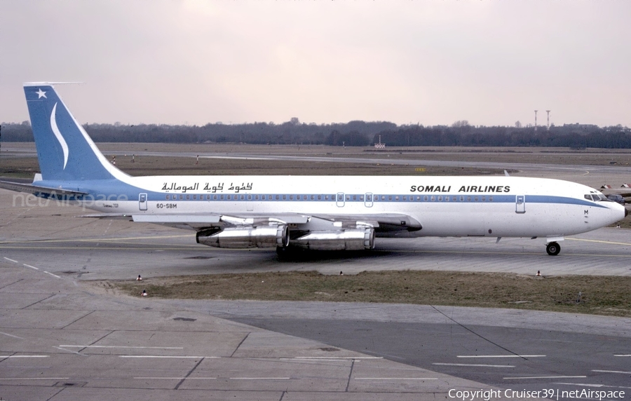 Somali Airlines Boeing 707-338C (6O-SBM) | Photo 678903