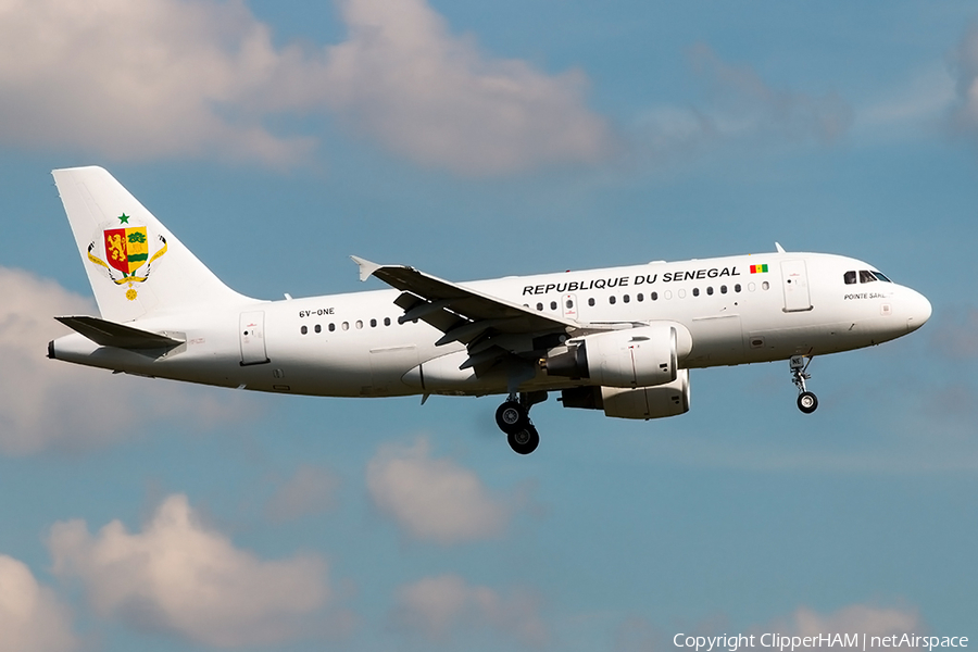 Senegalese Government Airbus A319-115X CJ (6V-ONE) | Photo 176788