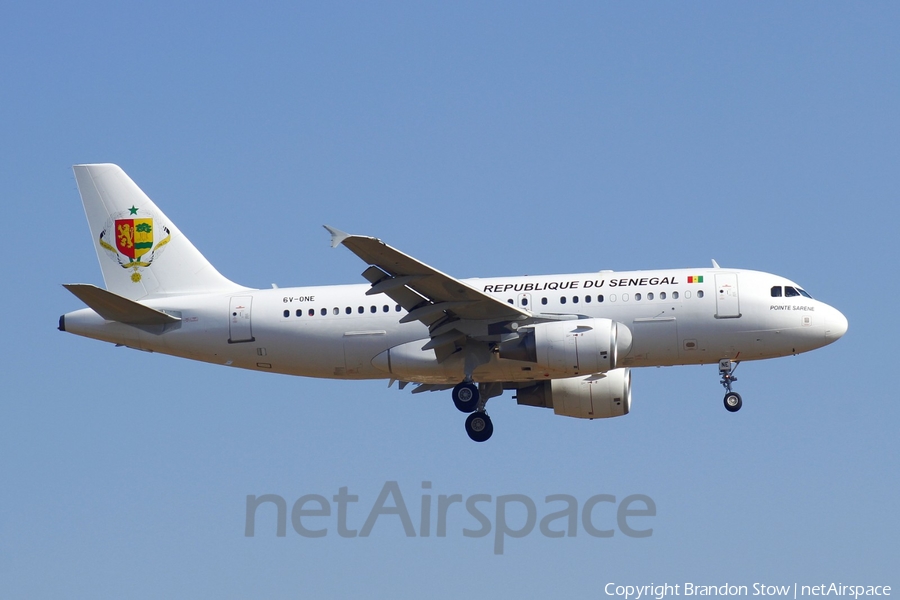 Senegalese Government Airbus A319-115X CJ (6V-ONE) | Photo 324183