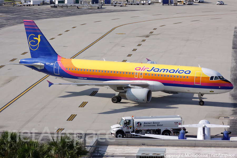 Air Jamaica Airbus A320-214 (6Y-JAF) | Photo 12464