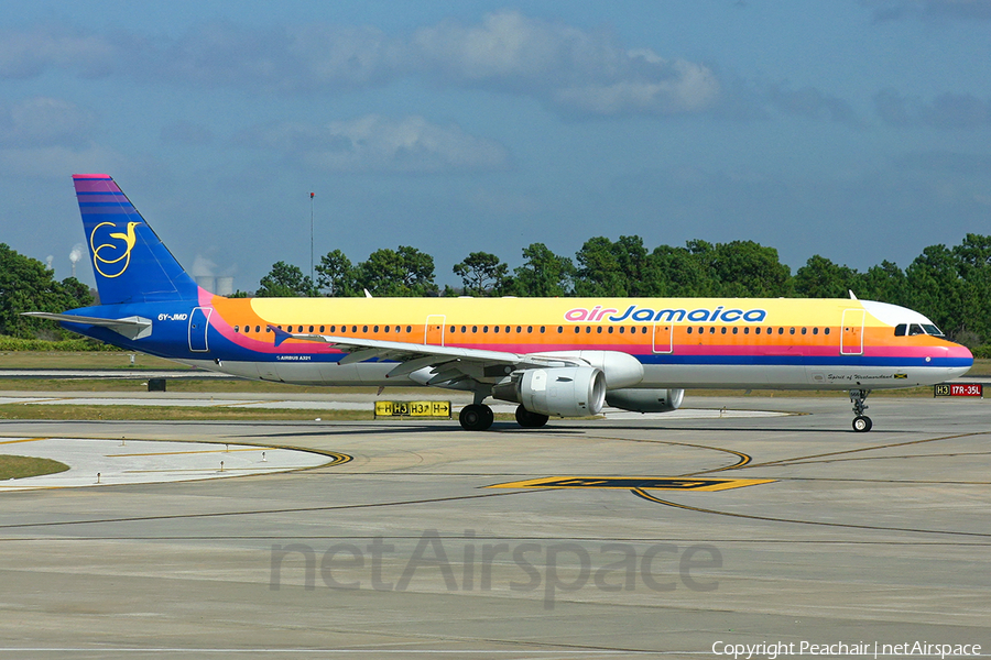 Air Jamaica Airbus A321-211 (6Y-JMD) | Photo 113836