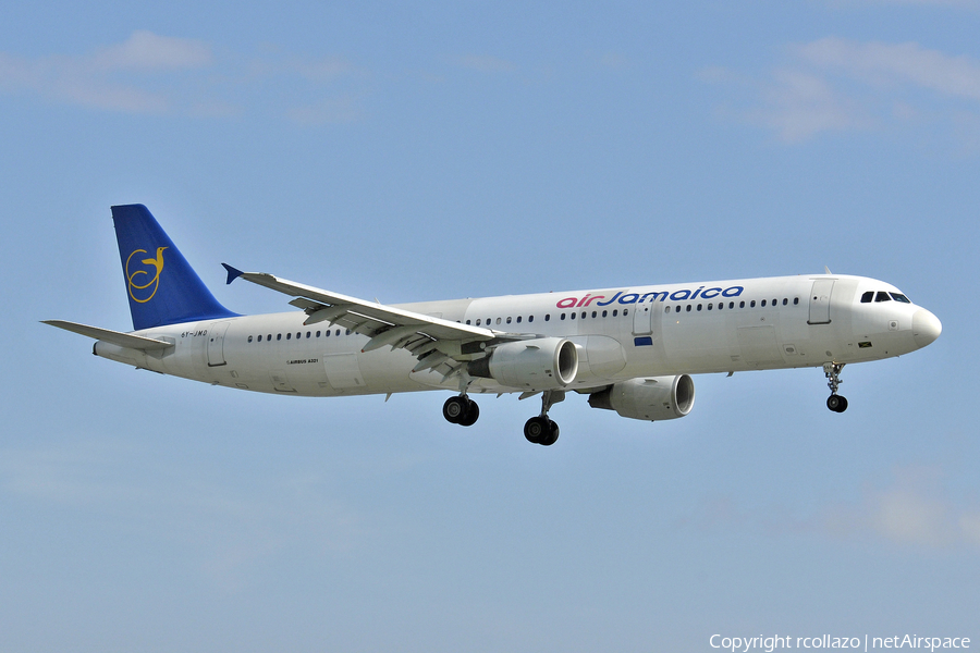Air Jamaica Airbus A321-211 (6Y-JMD) | Photo 10303