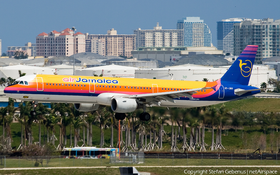 Air Jamaica Airbus A321-211 (6Y-JMH) | Photo 2310