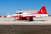 Turkish Air Force (Türk Hava Kuvvetleri) Canadair NF-5A Freedom Fighter (70-3023) at  Luqa - Malta International, Malta