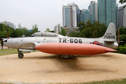 Republic of Korea Air Force Lockheed T-33A Shooting Star (70-606) at  Seoul - Boramae Park, South Korea