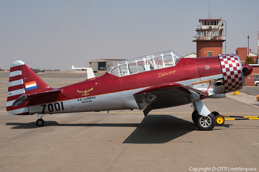 South African Air Force North American AT-6 Texan (7001) | Photo 206519