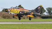 Polish Air Force (Siły Powietrzne) Sukhoi Su-22UM-3K Fitter-G (707) at  Malbork, Poland