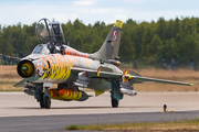 Polish Air Force (Siły Powietrzne) Sukhoi Su-22UM-3K Fitter-G (707) at  Geilenkirchen, Germany