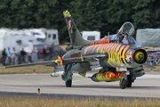 Polish Air Force (Siły Powietrzne) Sukhoi Su-22UM-3K Fitter-G (707) at  Geilenkirchen, Germany