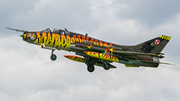 Polish Air Force (Siły Powietrzne) Sukhoi Su-22UM-3K Fitter-G (707) at  Malbork, Poland