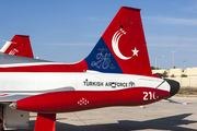Turkish Air Force (Türk Hava Kuvvetleri) Canadair NF-5B Freedom Fighter (71-4021) at  Luqa - Malta International, Malta