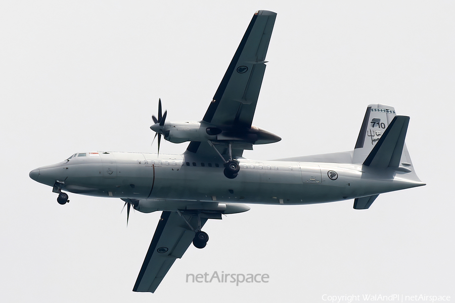 Singapore Air Force Fokker 50 UTA (710) | Photo 613549