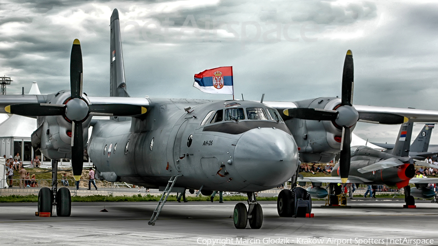 Serbian Air Force & Air Defence Antonov An-26 (71386) | Photo 107505