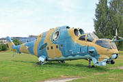 Hungarian Air Force (Magyar Légierő) Mil Mi-24V Hind-E (717) at  Krakow Rakowice-Czyzyny (closed) Polish Aviation Museum (open), Poland