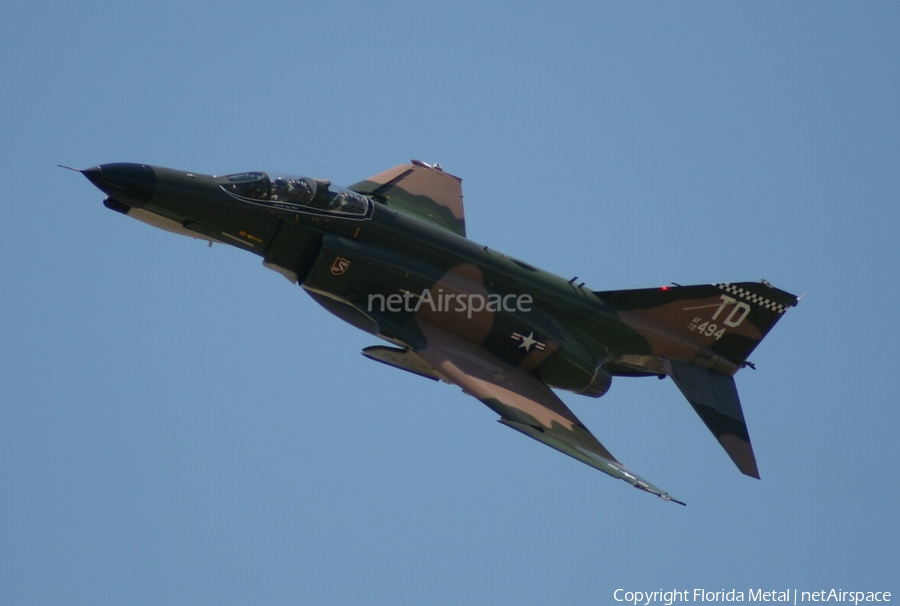 United States Air Force McDonnell Douglas QF-4E Phantom II (72-1494) | Photo 458933
