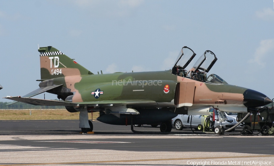 United States Air Force McDonnell Douglas QF-4E Phantom II (72-1494) | Photo 458937