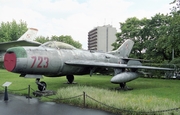 Polish Air Force (Siły Powietrzne) Mikoyan-Gurevich MiG-19PM Farmer-E (723) at  Kolobrzeg - Museum of Polish Arms, Poland