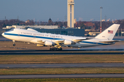 United States Air Force Boeing E-4B (73-1676) at  Berlin Brandenburg, Germany