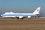 United States Air Force Boeing E-4B (73-1676) at  Munich, Germany