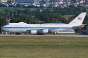 United States Air Force Boeing E-4B (73-1676) at  Stuttgart, Germany