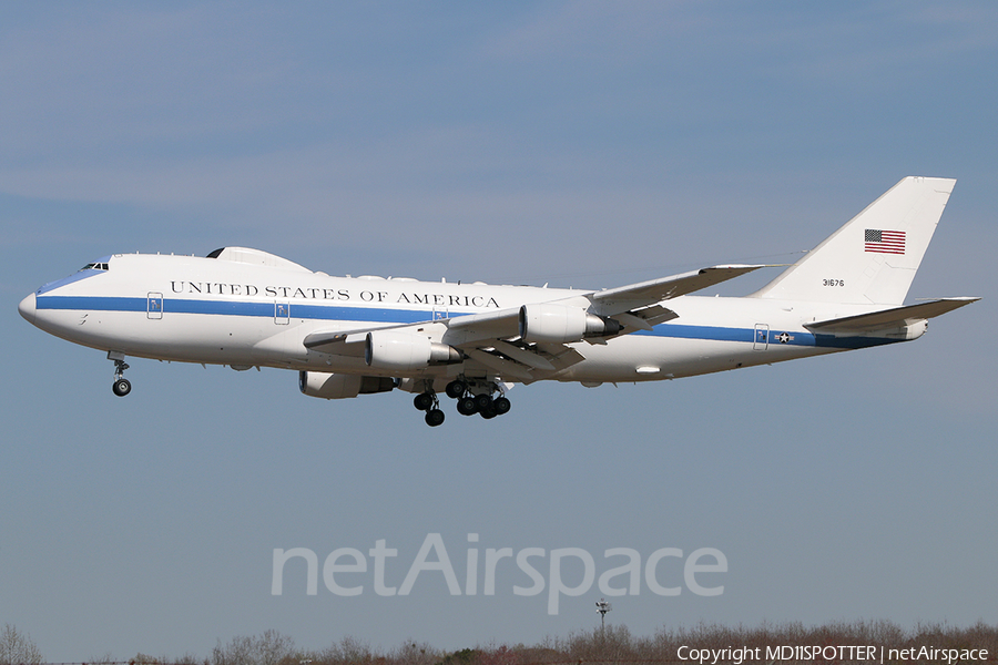 United States Air Force Boeing E-4B (73-1676) | Photo 300939