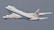 United States Air Force Boeing E-4B (73-1677) at  Brussels - International, Belgium