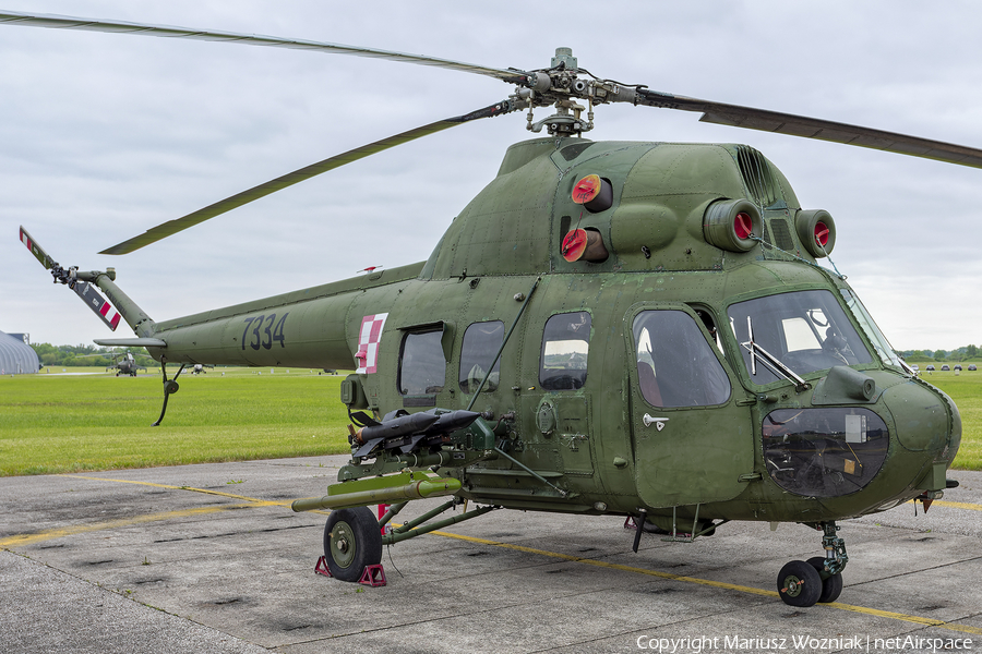 Polish Army (Siły Zbrojne Rzeczypospolitej Polskiej) Mil Mi-2URP-G Gniewosz (7334) | Photo 642610