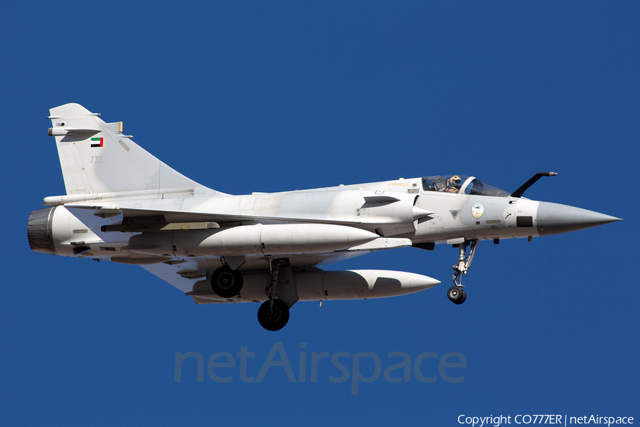 United Arab Emirates Air Force Dassault Mirage 2000-9EAD (735) | Photo 71913