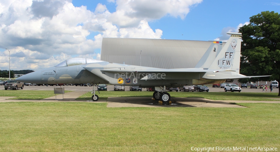 United States Air Force McDonnell Douglas F-15A Eagle (74-0117) | Photo 324839