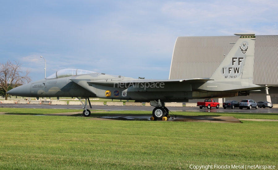 United States Air Force McDonnell Douglas F-15A Eagle (74-0117) | Photo 459079