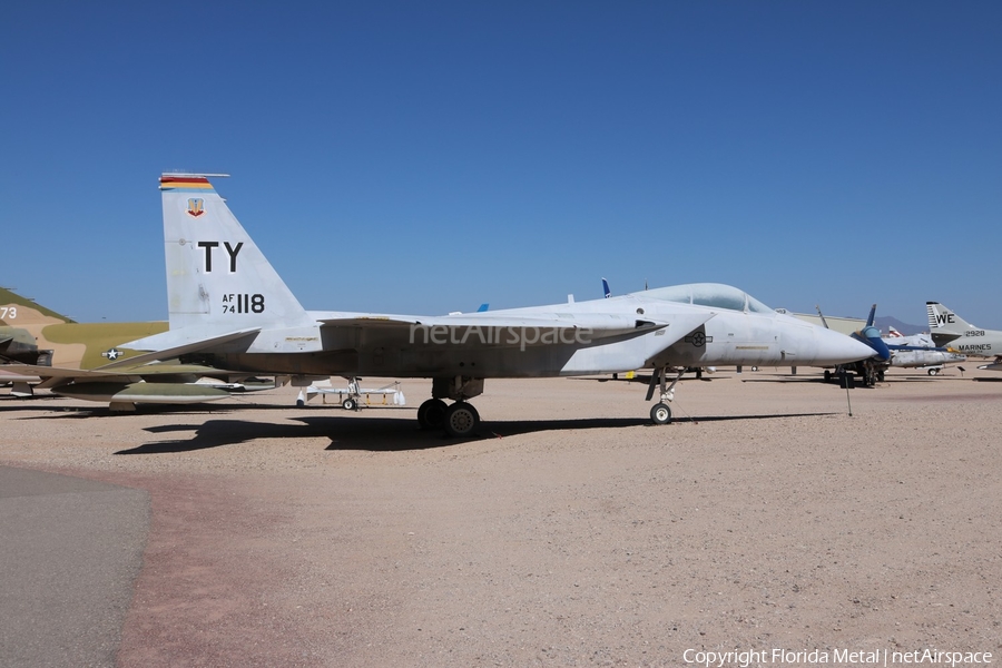 United States Air Force McDonnell Douglas F-15A Eagle (74-0118) | Photo 459080