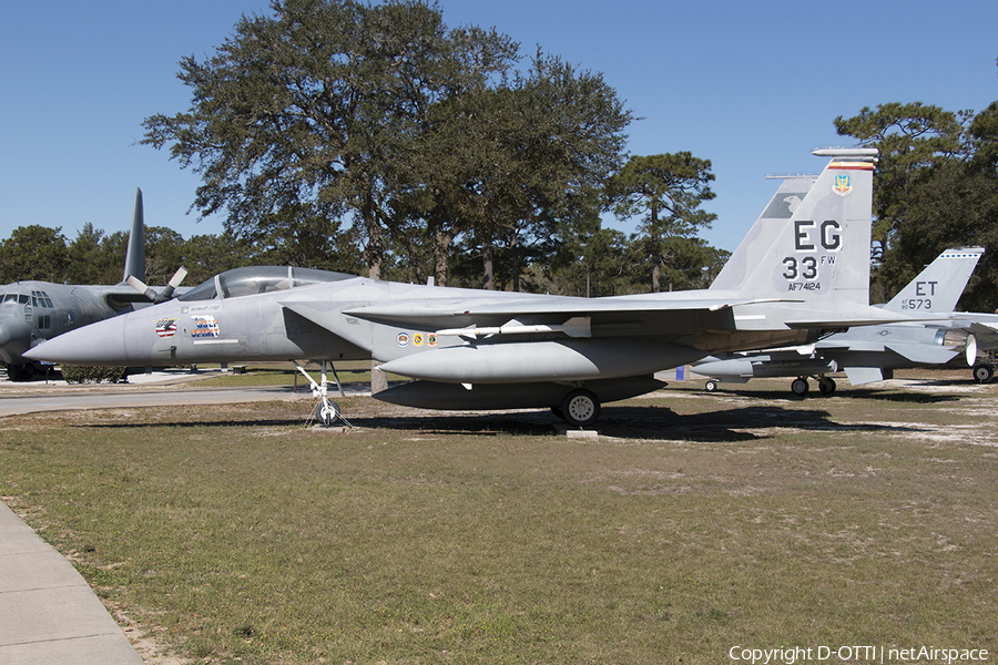 United States Air Force McDonnell Douglas F-15A Eagle (74-0124) | Photo 535353