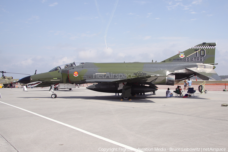 United States Air Force McDonnell Douglas QF-4E Phantom II (74-0643) | Photo 160293