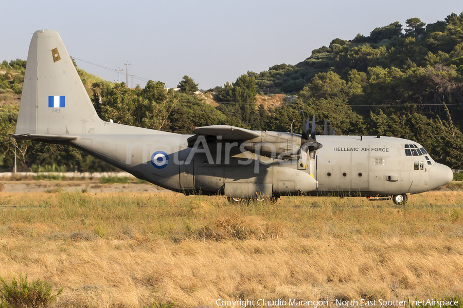 Hellenic Air Force (Polemikí Aeroporía) Lockheed C-130H Hercules (743) | Photo 97416