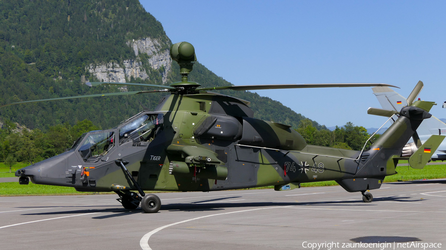 German Air Force (Luftwaffe) Eurocopter EC665 Tiger UHT (7448) | Photo 585791