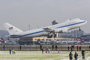 United States Air Force Boeing E-4B (75-0125) at  Zurich - Kloten, Switzerland