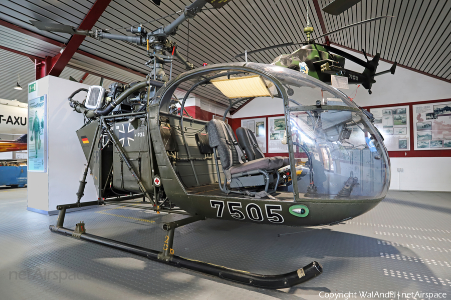 German Army (Heeresflieger) Aerospatiale SE3130 Alouette II (7505) | Photo 537354