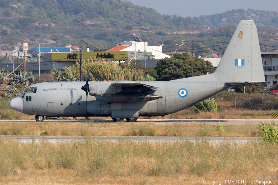 Hellenic Air Force (Polemikí Aeroporía) Lockheed C-130H Hercules (752) | Photo 346762